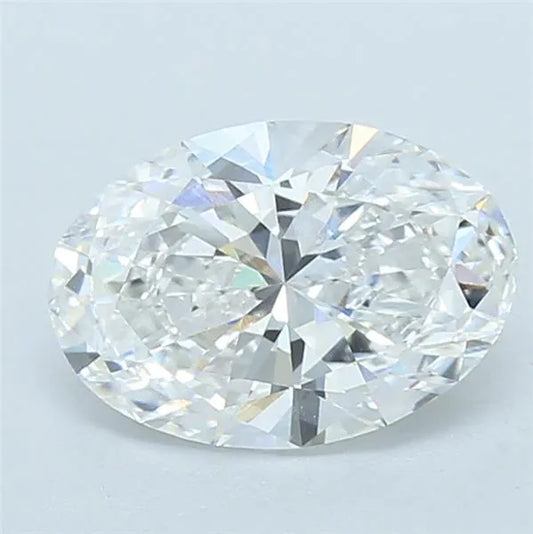 2.61ct Oval Lab Grown Diamond (Colour E, Clarity VVS2, IGI Certified)