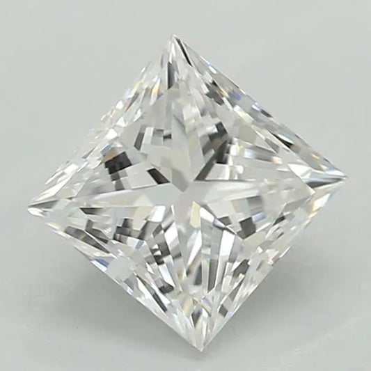 0.51ct Princess Lab Grown Diamond (Colour D, Clarity VVS2, IGI Certified)
