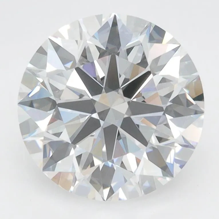 2.72ct Round Lab Grown Diamond (Colour D, Clarity VVS1, Cut EX, GIA Certified)