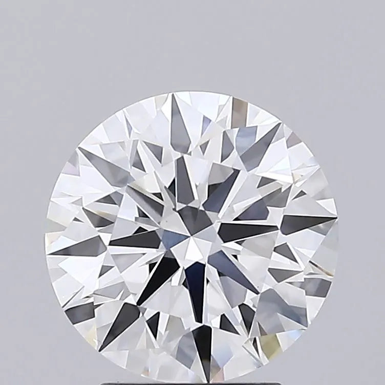 2.60ct Round Lab Grown Diamond (Colour E, Clarity VVS2, Cut ID, IGI Certified)