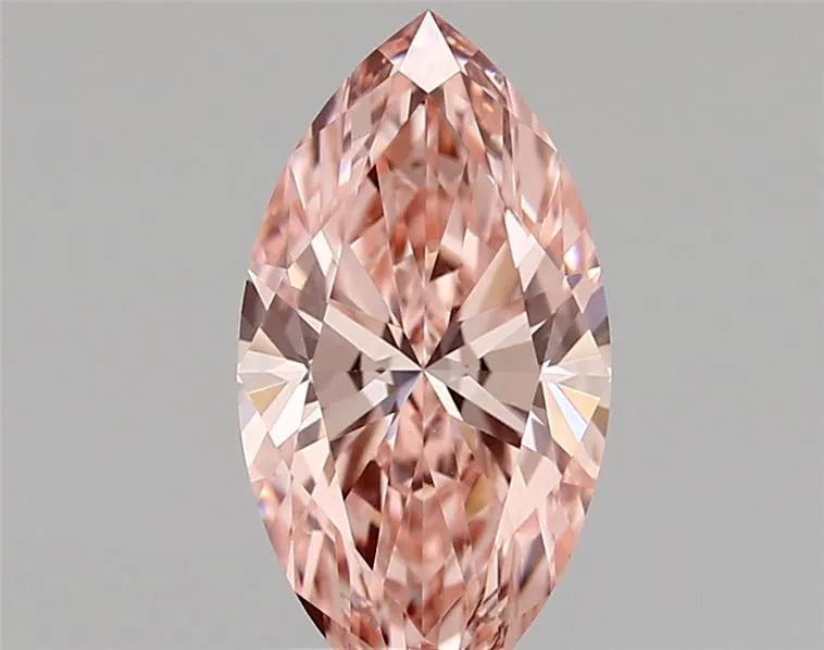 1.54ct Marquise Lab Grown Diamond (Colour Fancy Vivid Pink, Clarity VVS2, IGI Certified)