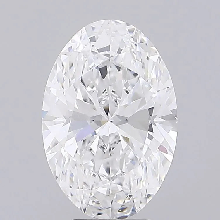 5.19ct Oval Lab Grown Diamond (Colour D, Clarity VVS1, IGI Certified)