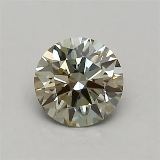 0.33ct Round Lab Grown Diamond (Colour Fancy Green, Clarity VVS1, Cut ID, IGI Certified)