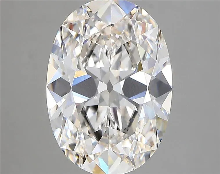 3.70ct Oval Lab Grown Diamond (Colour G, Clarity VVS2, IGI Certified)