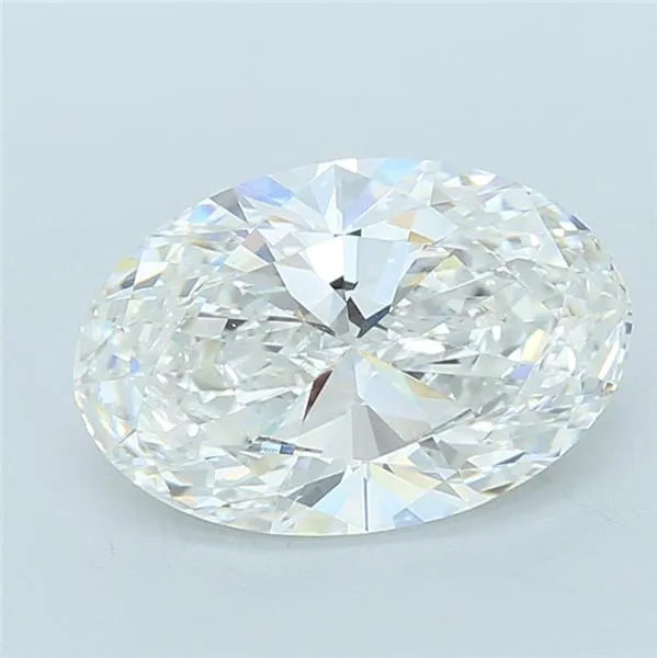 4.01ct Oval Lab Grown Diamond (Colour G, Clarity VVS2, IGI Certified)