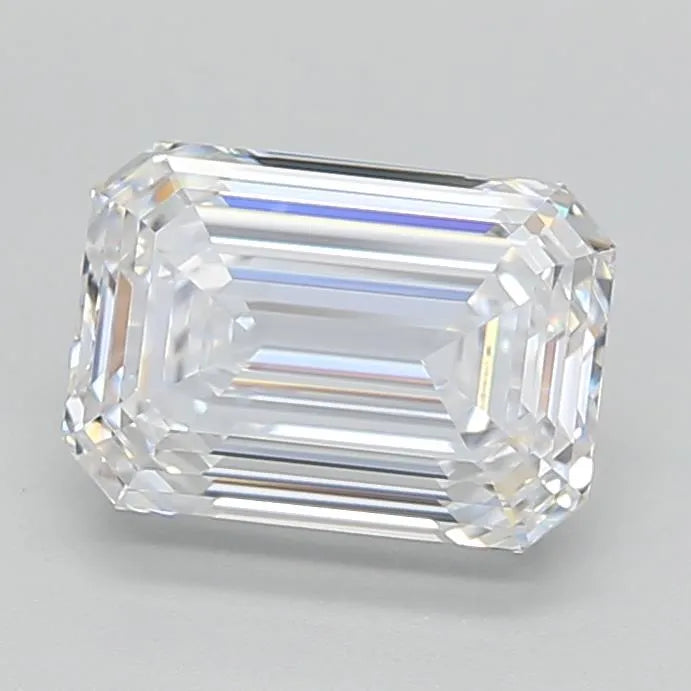 2.05ct Emerald Lab Grown Diamond (Colour D, Clarity VS1, IGI Certified)