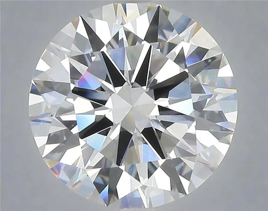 6.56ct Round Lab Grown Diamond (Colour E, Clarity VVS2, Cut EX, IGI Certified)