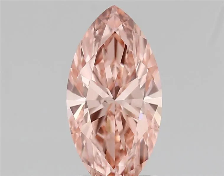 1.44ct Marquise Lab Grown Diamond (Colour Fancy Vivid Pink, Clarity VS1, IGI Certified)