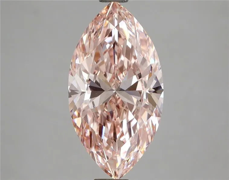 2.52ct Marquise Lab Grown Diamond (Colour Fancy Intense Pink, Clarity VS1, IGI Certified)