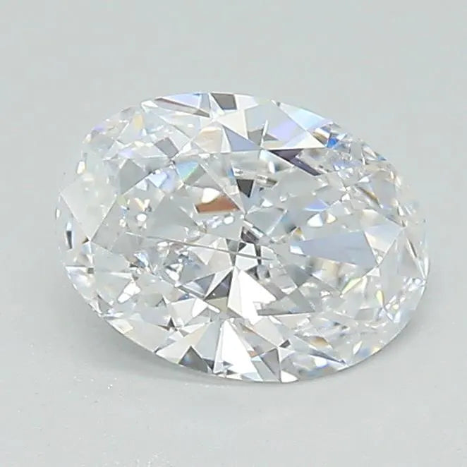 0.81ct Oval Lab Grown Diamond (Colour D, Clarity SI1, Cut VG, IGI Certified)