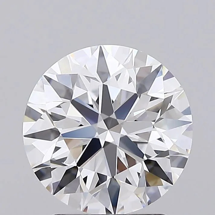 2.02ct Round Lab Grown Diamond (Colour D, Clarity IF, Cut ID, IGI Certified)