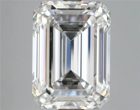 7.03ct Emerald Lab Grown Diamond (Colour E, Clarity VVS1, IGI Certified)