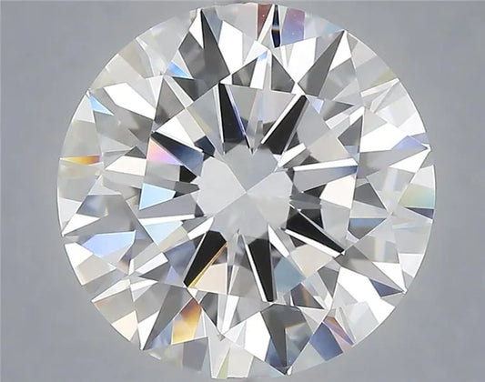 6.03ct Round Lab Grown Diamond (Colour E, Clarity VVS2, Cut ID, IGI Certified)