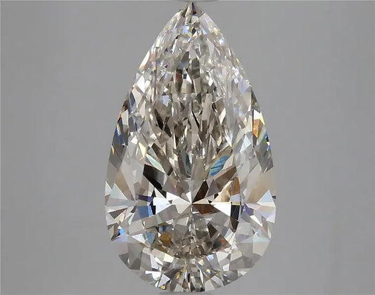 4.01ct Pear Lab Grown Diamond (Colour H, Clarity SI1, IGI Certified)