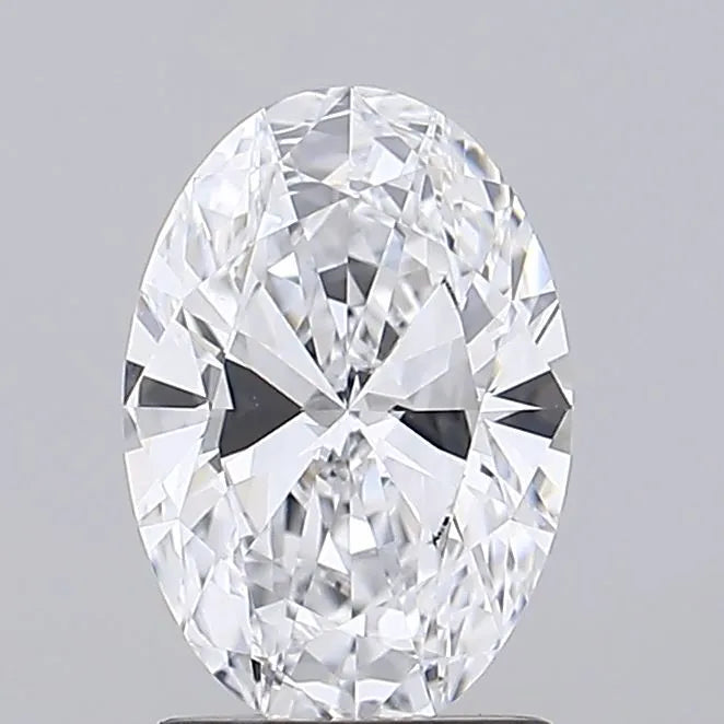 1.47ct Oval Lab Grown Diamond (Colour D, Clarity VVS1, IGI Certified)