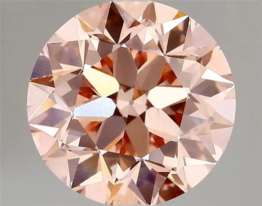 4.48ct Round Lab Grown Diamond (Colour Fancy Vivid Pink, Clarity VS1, Cut VG, IGI Certified)
