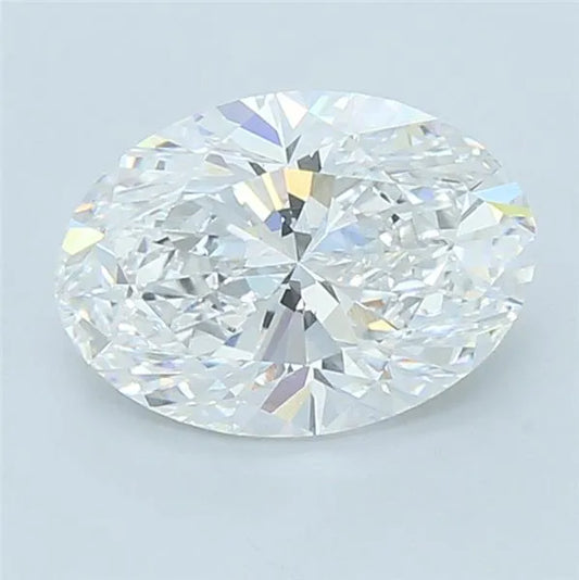 3.07ct Oval Lab Grown Diamond (Colour E, Clarity VVS2, IGI Certified)