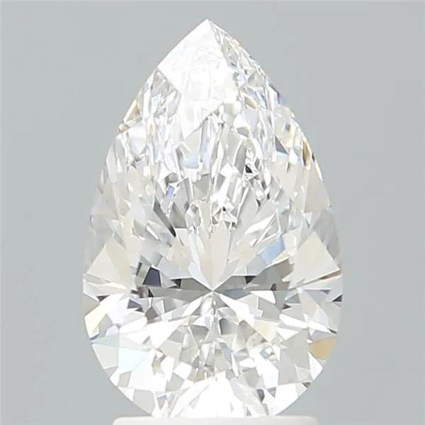 2.53ct Pear Lab Grown Diamond (Colour D, Clarity VVS2, IGI Certified)