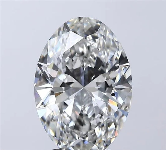 2.55ct Oval Lab Grown Diamond (Colour F, Clarity VVS2, IGI Certified)