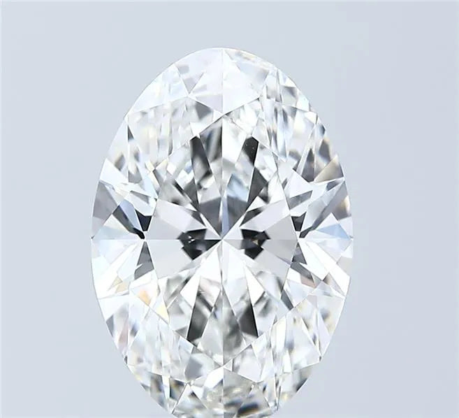 4.00ct Oval Lab Grown Diamond (Colour F, Clarity VVS2, IGI Certified)