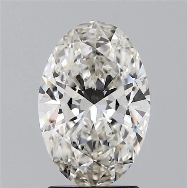 1.72ct Oval Lab Grown Diamond (Colour H, Clarity VS2, IGI Certified)
