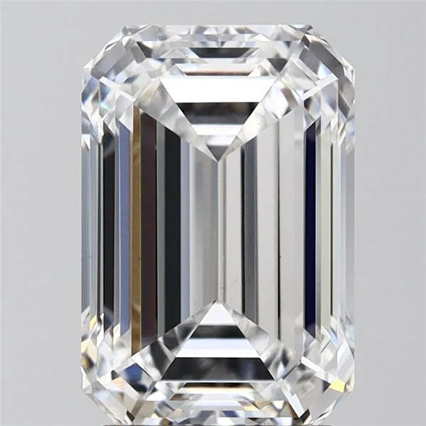 3.03ct Emerald Lab Grown Diamond (Colour D, Clarity VVS2, IGI Certified)