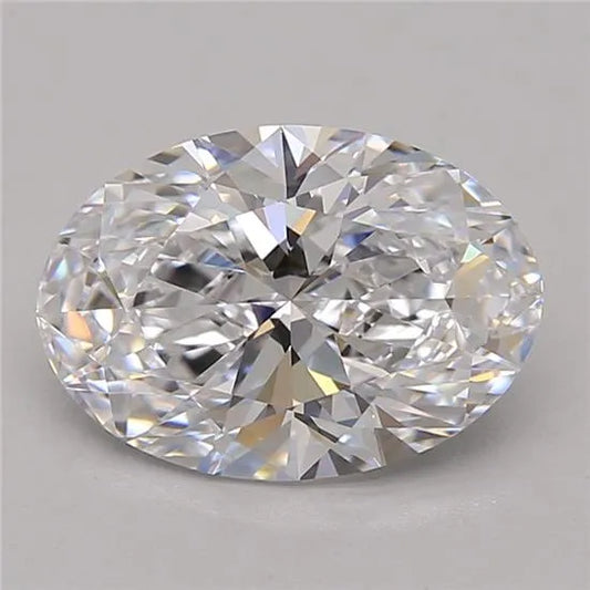 2.59ct Oval Lab Grown Diamond (Colour D, Clarity VVS1, GIA Certified)