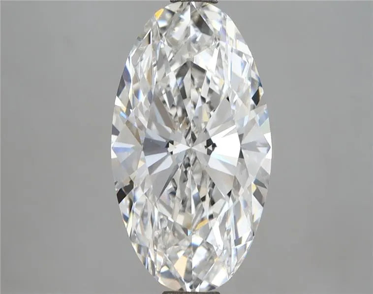 3.08ct Oval Lab Grown Diamond (Colour E, Clarity VVS1, IGI Certified)
