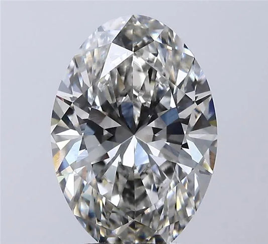 3.01ct Oval Lab Grown Diamond (Colour G, Clarity VVS2, IGI Certified)
