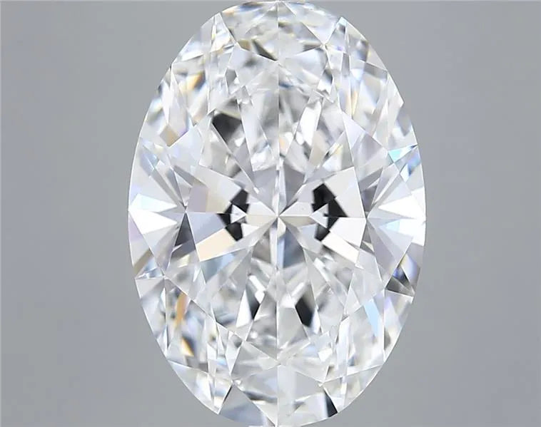 6.10ct Oval Lab Grown Diamond (Colour E, Clarity VVS2, IGI Certified)