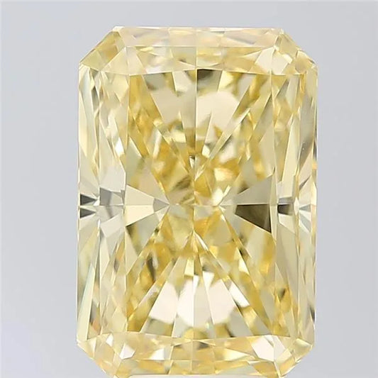 7.54ct Radiant Lab Grown Diamond (Colour Fancy Intense Yellow, Clarity VVS2, IGI Certified)