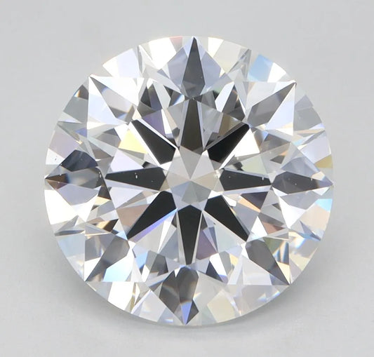3.13ct Round Lab Grown Diamond (Colour E, Clarity VS2, Cut ID, IGI Certified)