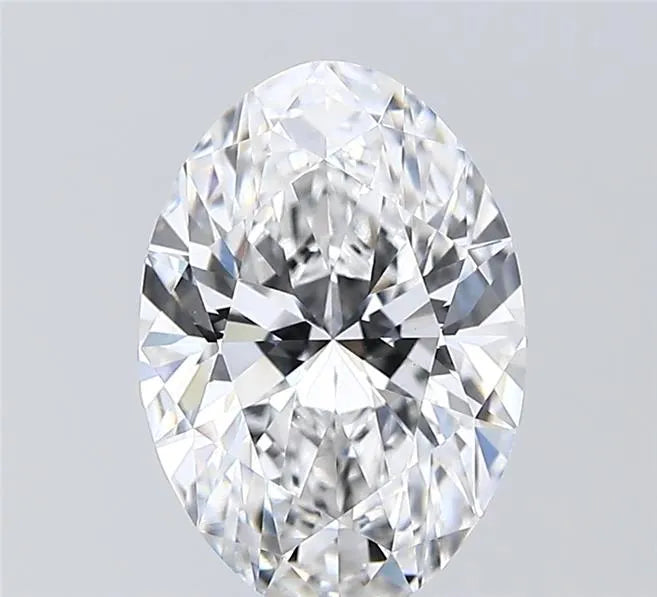 2.58ct Oval Lab Grown Diamond (Colour E, Clarity VVS2, IGI Certified)