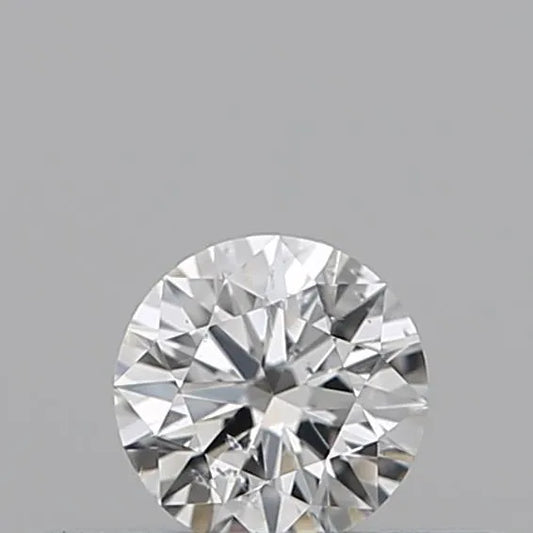 0.06ct Round Natural Diamond (Colour F, Clarity SI1, Cut VG, IGI Certified)