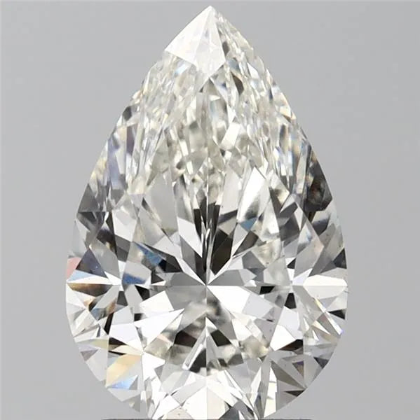 2.52ct Pear Lab Grown Diamond (Colour H, Clarity VS1, IGI Certified)