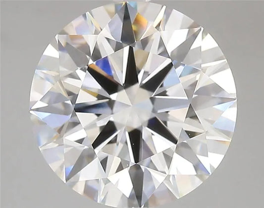 5.00ct Round Lab Grown Diamond (Colour E, Clarity VVS1, Cut ID, IGI Certified)