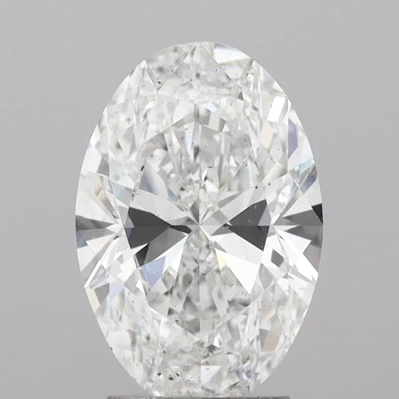 3.00ct Oval Lab Grown Diamond (Colour D, Clarity SI1, IGI Certified)