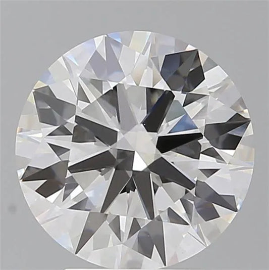 3.60ct Round Lab Grown Diamond (Colour D, Clarity VVS2, Cut ID, IGI Certified)