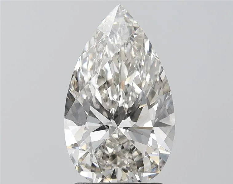 2.28ct Pear Lab Grown Diamond (Colour H, Clarity VVS2, IGI Certified)