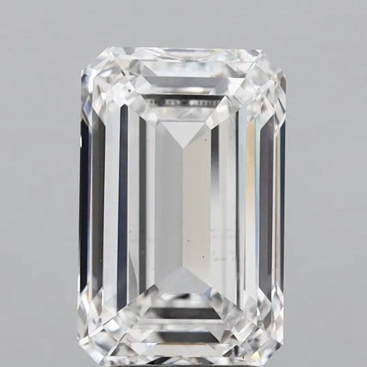 4.01ct Emerald Lab Grown Diamond (Colour E, Clarity VS2, IGI Certified)