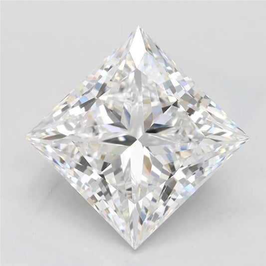 3.03ct Princess Lab Grown Diamond (Colour D, Clarity VVS1, IGI Certified)