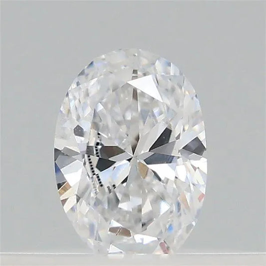 0.18ct Oval Lab Grown Diamond (Colour D, Clarity VS2, IGI Certified)