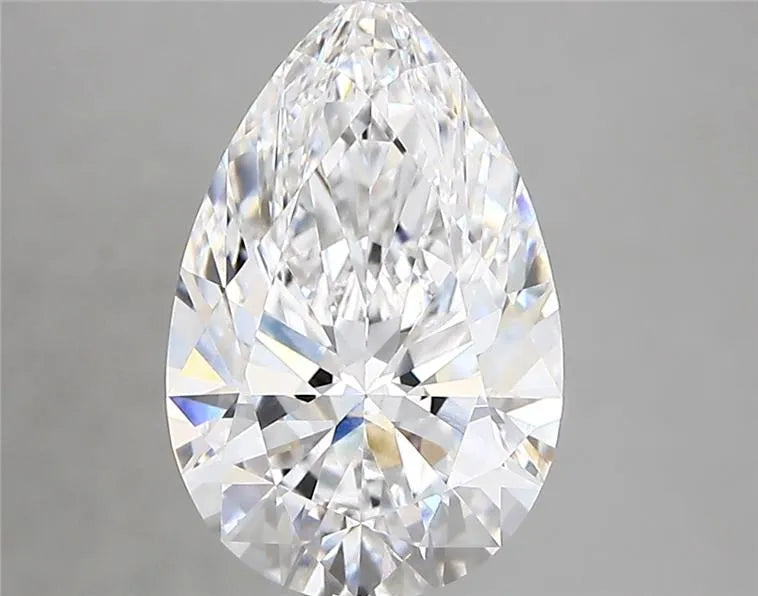 2.69ct Pear Lab Grown Diamond (Colour D, Clarity VVS2, IGI Certified)