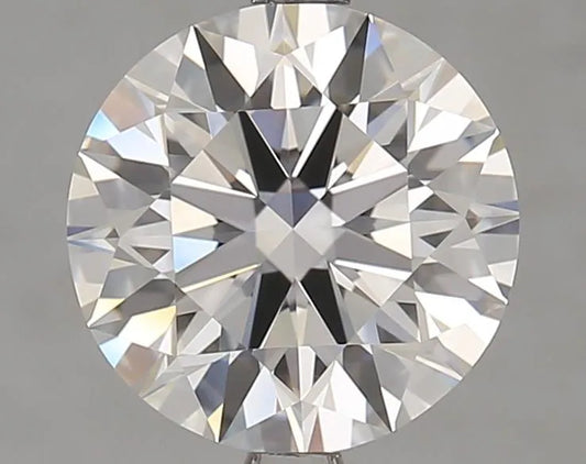 3.03ct Round Lab Grown Diamond (Colour D, Clarity VVS1, Cut EX, GIA Certified)