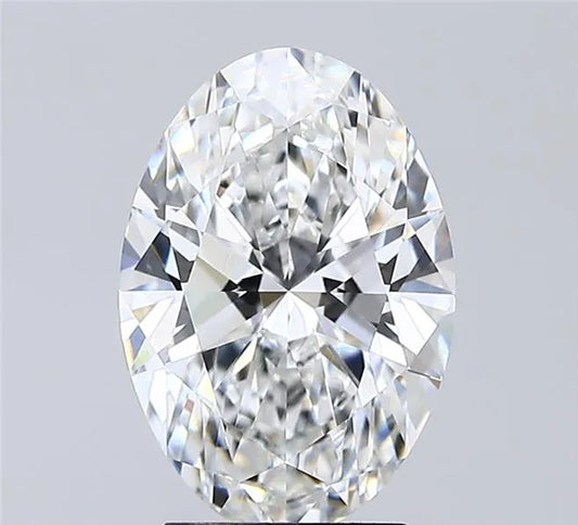 2.51ct Oval Lab Grown Diamond (Colour E, Clarity VVS2, IGI Certified)