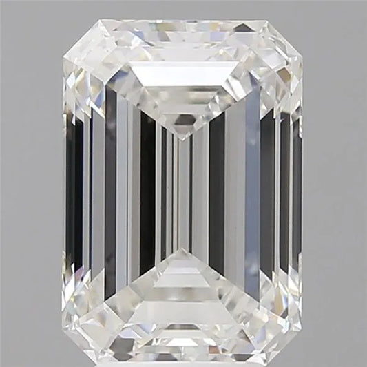 4.60ct Emerald Lab Grown Diamond (Colour F, Clarity VVS2, IGI Certified)