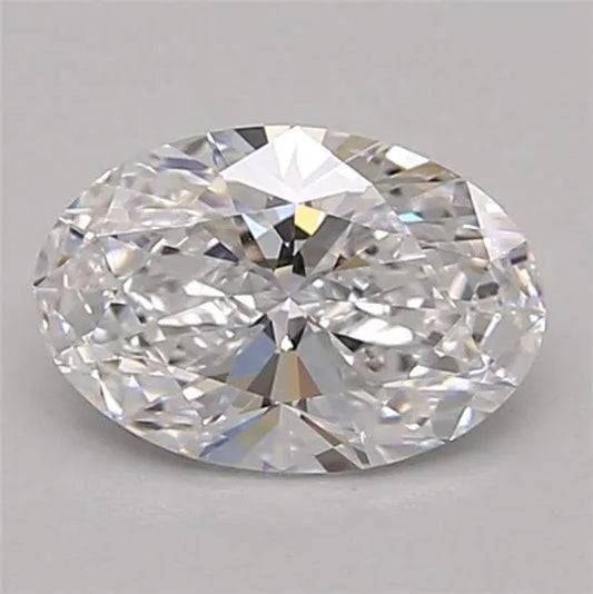 0.90ct Oval Lab Grown Diamond (Colour D, Clarity VVS2, Cut EX, IGI Certified)