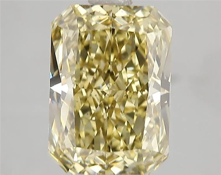 3.02ct Radiant Lab Grown Diamond (Colour Fancy Yellow, Clarity VS2, IGI Certified)