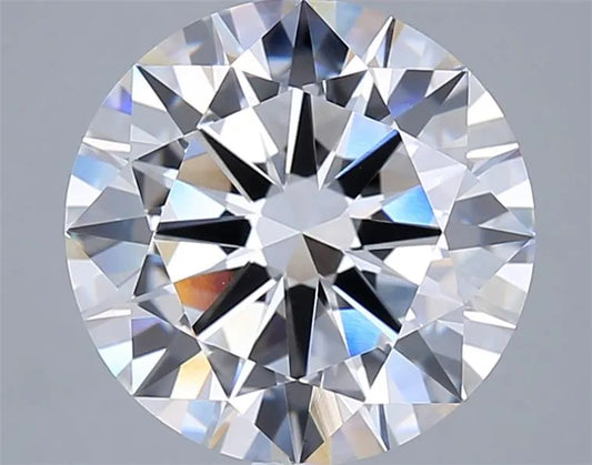 5.01ct Round Lab Grown Diamond (Colour E, Clarity VVS1, Cut EX, IGI Certified)