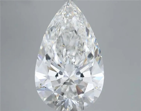 8.03ct Pear Lab Grown Diamond (Colour F, Clarity VVS2, IGI Certified)